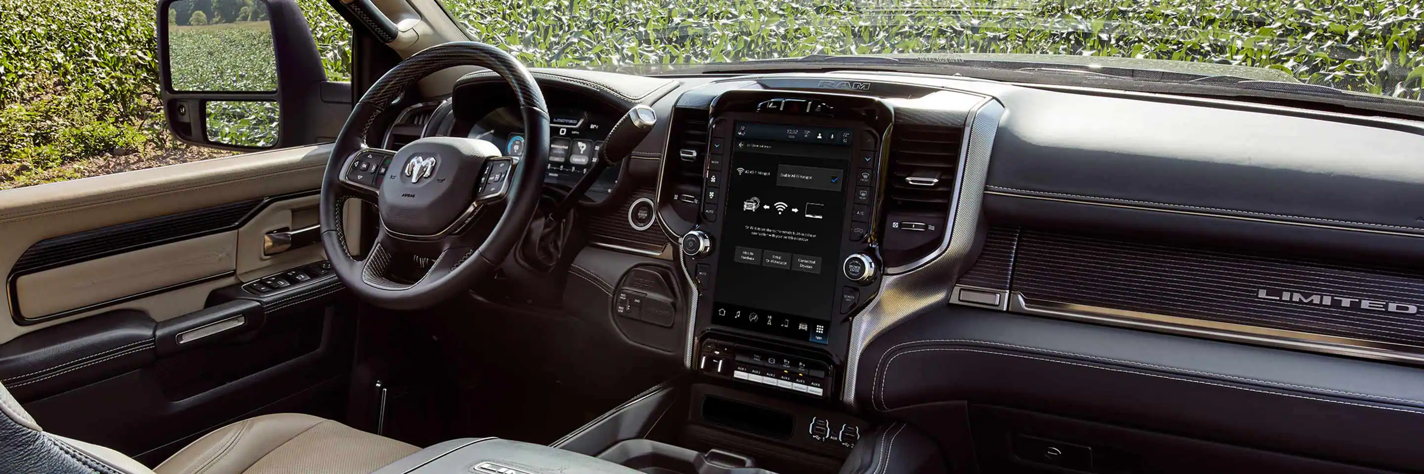 2023 RAM 1500 Interior with Optional Features